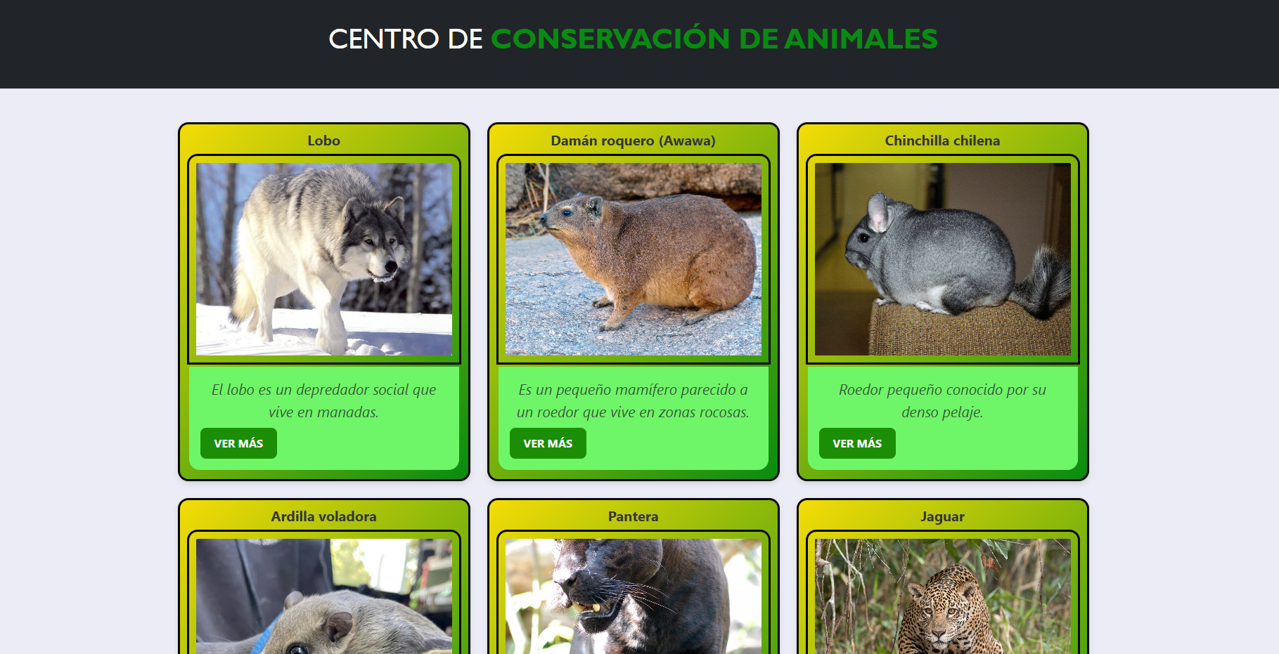 Centro de Conservación de Animales